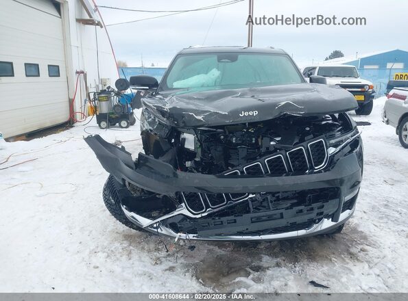 1C4RJKBGXN8514747 2022 JEEP GRAND CHEROKEE Black უკანა სალონის ხედი