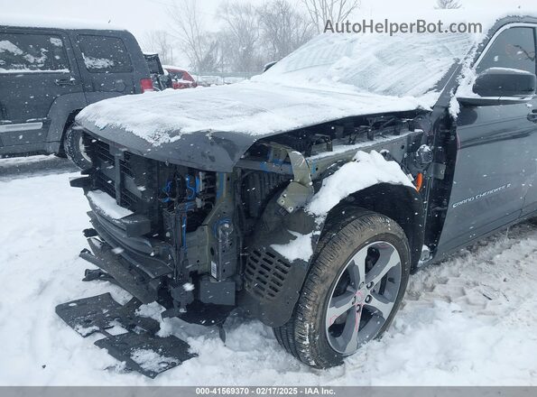 1C4RJYB64PC587624 2023 JEEP GRAND CHEROKEE 4XE Gray Вид спереду