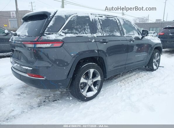 1C4RJYB64PC587624 2023 JEEP GRAND CHEROKEE 4XE Gray Задня права чверть