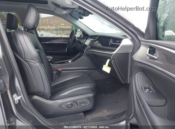 1C4RJYB64PC587624 2023 JEEP GRAND CHEROKEE 4XE Gray Вид салону спереду
