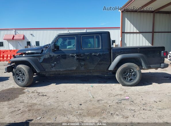 1C6HJTAG0PL574465 2023 JEEP GLADIATOR Black Widok wnętrza 360 stopni