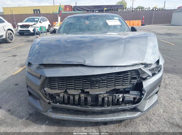 1FA6P8TH2R5147092 2024 FORD MUSTANG Gray Vista del cuadro de instrumentos
