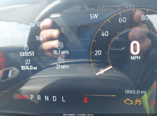 1FA6P8TH2R5147092 2024 FORD MUSTANG Gray Vista de los asientos traseros