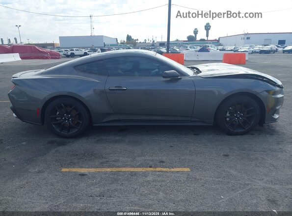 1FA6P8TH2R5147092 2024 FORD MUSTANG Gray Vista interior trasera