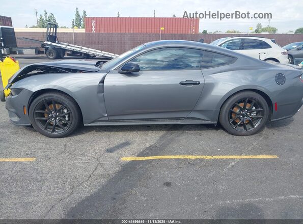 1FA6P8TH2R5147092 2024 FORD MUSTANG Gray Vista interior de 360 grados
