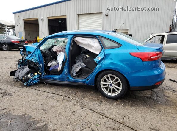 1FADP3F21HL209321 2017 FORD FOCUS Blue Հետևի ձախ