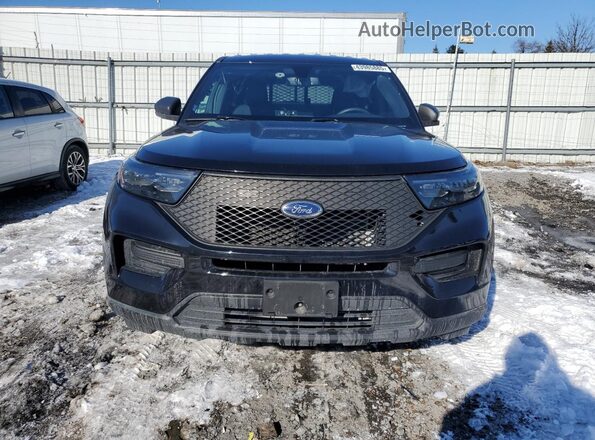 1FM5K8AB6MGA06831 2021 FORD FORD EXPLORER Black წინა ხედი