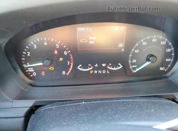 1FM5K8AB6MGA06831 2021 FORD FORD EXPLORER Black ხელსაწყოთა პანელის ხედი