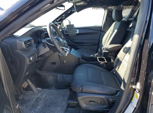 1FM5K8AB6MGA06831 2021 FORD FORD EXPLORER Black წინა სალონის ხედი