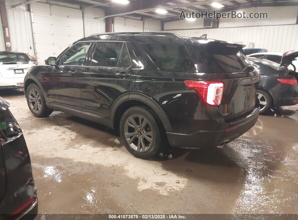 1FMSK7DH1MGB71487 2021 FORD FORD EXPLORER Black Trasero izquierdo