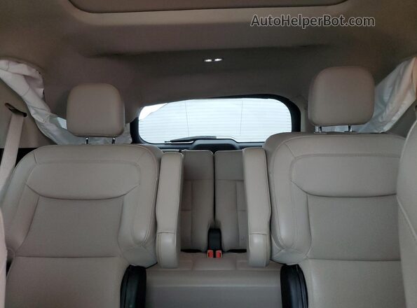 1FMSK7FHXMGB73106 2021 FORD FORD EXPLORER Gray Widok tylnych siedzeń