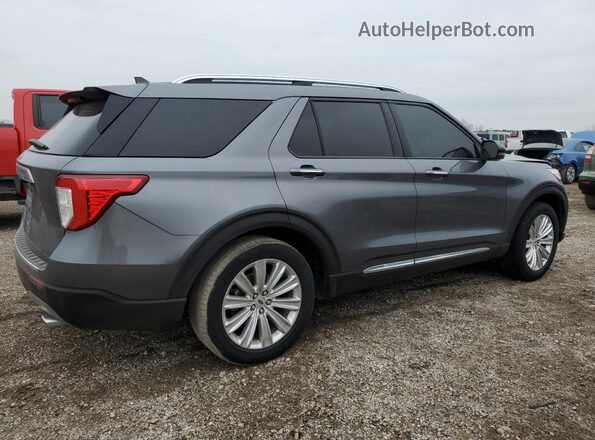 1FMSK7FHXMGB73106 2021 FORD FORD EXPLORER Gray Tył prawy