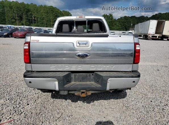 1FT8W3BT4GEB72202 2016 FORD F350 Silver Հետևի տեսք
