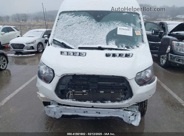 1FTBW2CG7KKA83641 2019 FORD TRANSIT-350 Белый Вид задней части салона