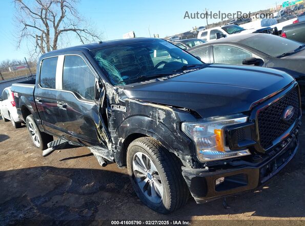 1FTEW1CP8KKE92349 2019 FORD F150 Black Rear interior view