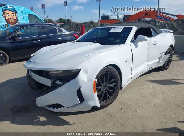 1G1FB3DS6K0142544 2019 CHEVROLET CAMARO White Front left