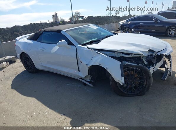 1G1FB3DS6K0142544 2019 CHEVROLET CAMARO White Rear interior view