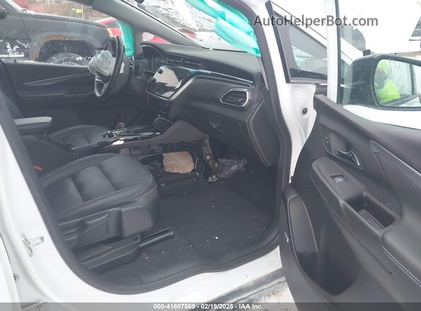 1G1FX6S04P4115380 2023 CHEVROLET BOLT White Widok wnętrza z przodu