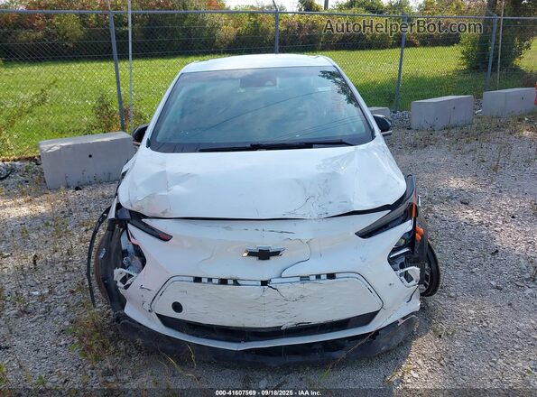 1G1FX6S04P4115380 2023 CHEVROLET BOLT White Widok deski rozdzielczej