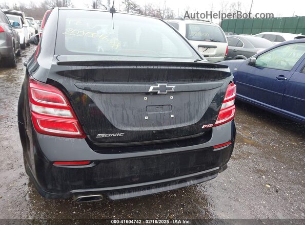 1G1JD5SB8L4104455 2020 CHEVROLET SONIC Black Widok z przodu