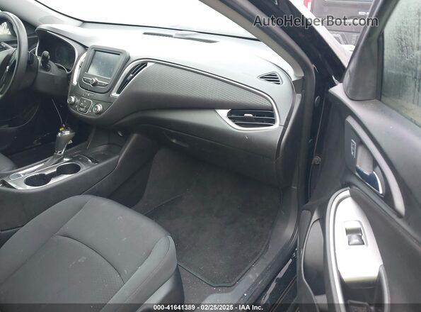 1G1ZB5ST6GF334510 2016 CHEVROLET MALIBU Black წინა სალონის ხედი