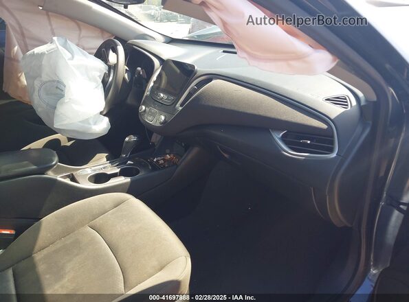 1G1ZB5ST8KF201417 2019 CHEVROLET MALIBU Dark Blue Вид салону спереду