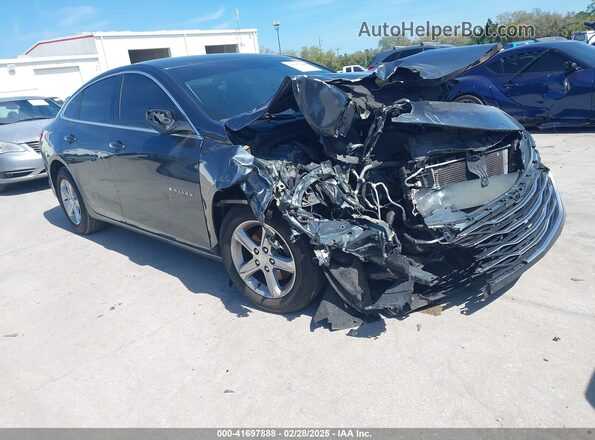 1G1ZB5ST8KF201417 2019 CHEVROLET MALIBU Dark Blue Вид задньої частини салону