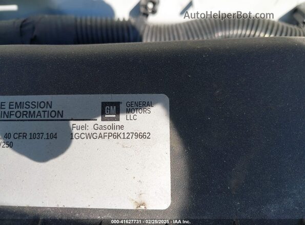 1GCWGAFP6K1279662 2019 CHEVROLET EXPRESS Белый Вид подкапотного пространства