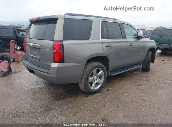 1GNSCBKC7KR264194 2019 CHEVROLET TAHOE Gray Trasero derecho