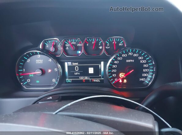 1GNSCBKC7KR264194 2019 CHEVROLET TAHOE Gray Vista de los asientos traseros