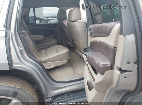 1GNSCBKC7KR264194 2019 CHEVROLET TAHOE Gray Vista de la etiqueta del VIN