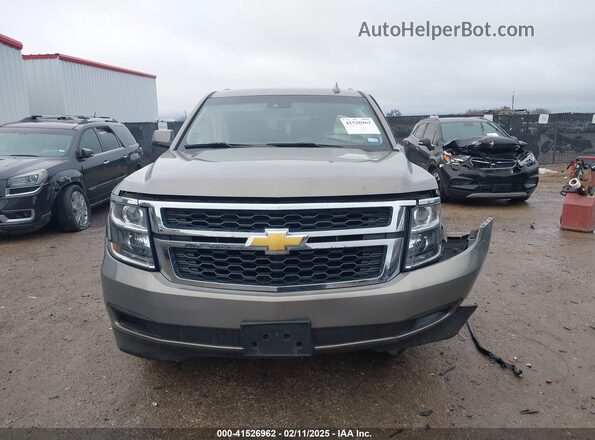 1GNSCBKC7KR264194 2019 CHEVROLET TAHOE Gray Vista del cuadro de instrumentos