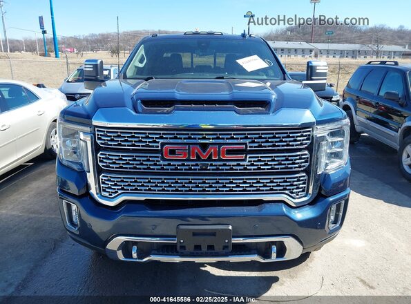 1GT19REY5LF250767 2020 GMC SIERRA Синий Панорамный вид салона 360°