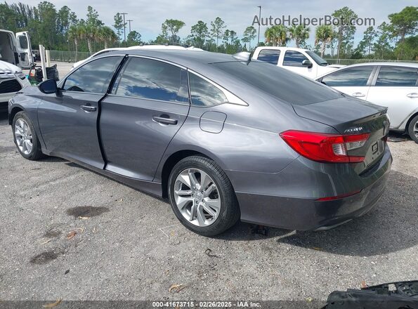 1HGCV1F11LA055643 2020 HONDA ACCORD Gray Задня ліва чверть