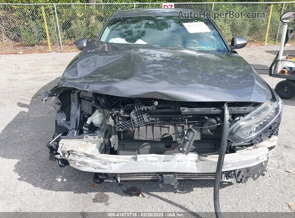 1HGCV1F11LA055643 2020 HONDA ACCORD Gray Вид спереду