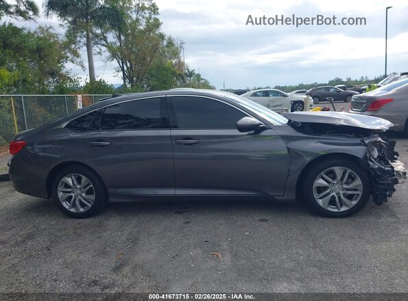 1HGCV1F11LA055643 2020 HONDA ACCORD Gray Вид задньої частини салону