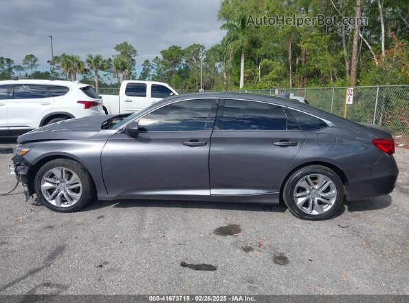 1HGCV1F11LA055643 2020 HONDA ACCORD Gray Панорамний вид салону 360°