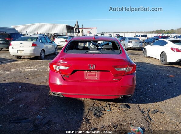 1HGCV1F3XLA031472 2020 HONDA ACCORD Red 