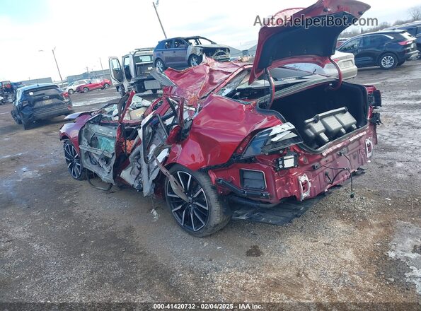 1HGCY2F85PA050848 2023 HONDA ACCORD Red Tył lewy