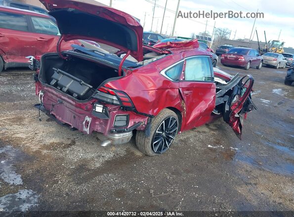 1HGCY2F85PA050848 2023 HONDA ACCORD Red Tył prawy