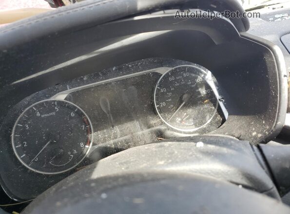 1N4BL4EV3MN360020 2021 NISSAN ALTIMA Красный Вид щитка приборов