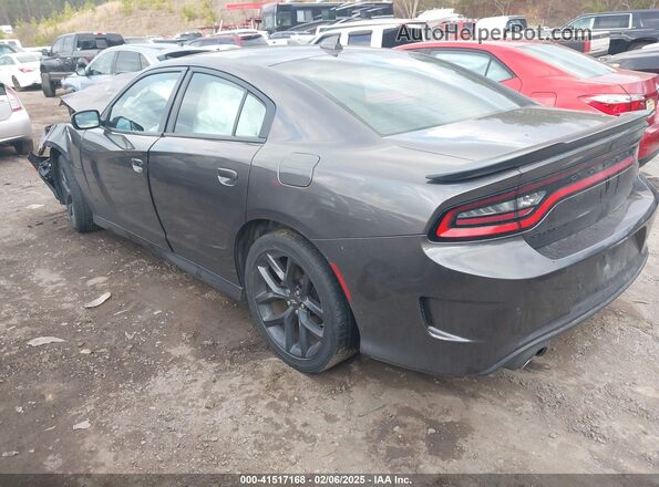 2C3CDXCT6MH625086 2021 DODGE CHARGER Gray უკანა მარცხენა
