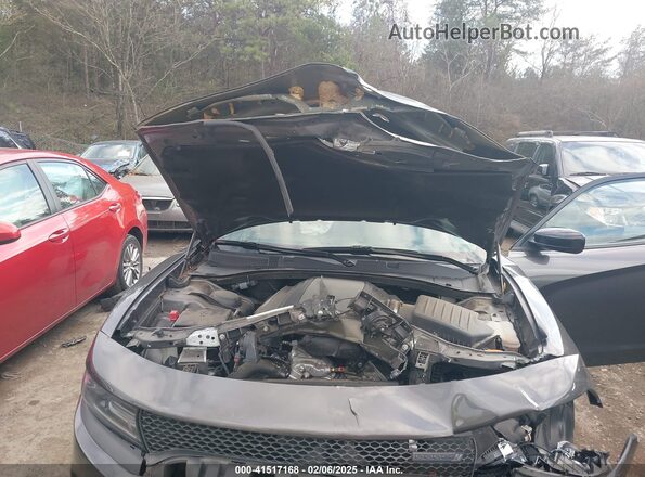 2C3CDXCT6MH625086 2021 DODGE CHARGER Gray უკანა ხედი