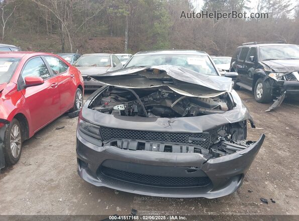 2C3CDXCT6MH625086 2021 DODGE CHARGER Gray ხელსაწყოთა პანელის ხედი