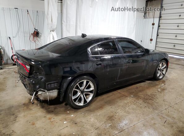 2C3CDXCTXGH110385 2016 DODGE CHARGER Black Задня права чверть
