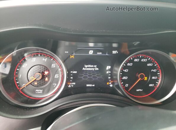 2C3CDXGJ5LH122625 2020 DODGE CHARGER Gray Սարքավորումների վահանակի տեսք
