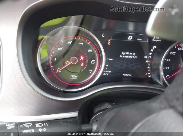 2C3CDXGJXLH174901 2020 DODGE CHARGER Black Vista de los asientos traseros