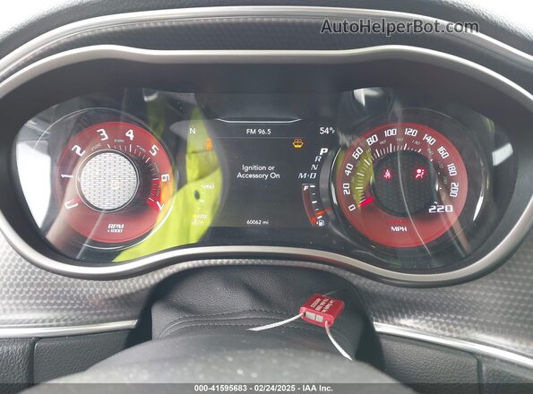 2C3CDZL91KH631729 2019 DODGE CHALLENGER Blue Հետևի նստատեղերի տեսք