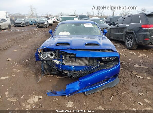 2C3CDZL91KH631729 2019 DODGE CHALLENGER Blue Սարքավորումների վահանակի տեսք