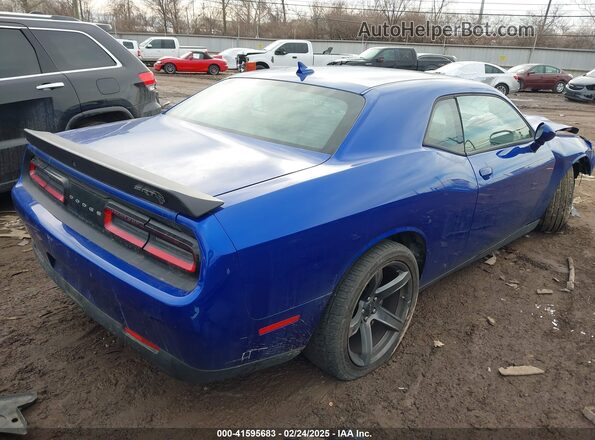 2C3CDZL91KH631729 2019 DODGE CHALLENGER Blue Հետևի աջ